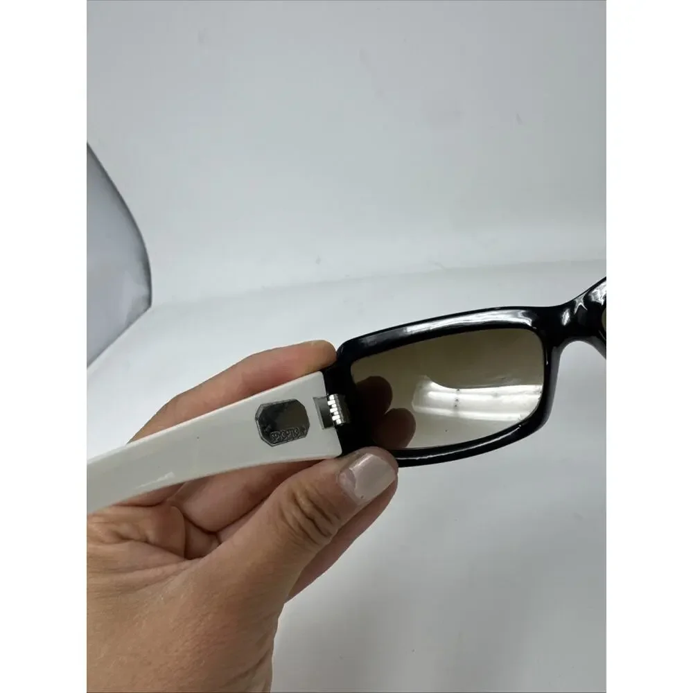 Spy+ Optics ABBEY Black White Rectangle Sunglasses - Picture 5 of 11